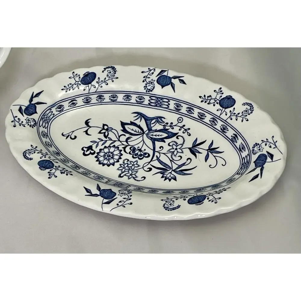 Vtg J & G Meakin England Gravy Boat 8